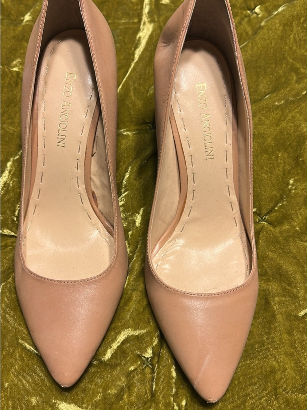 Enzo Angiolini Blush Pointed-Toe Pumps